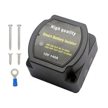 Load image into Gallery viewer, Marine Car Waterproof 12V 140A Smart Voltage Sensitive Relay Dual battery isolator

