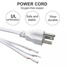 Load image into Gallery viewer, NEMA power cord SPT-2 3X18AWG YS-31 (Length 1.2 to 3 Meter)

