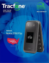 Load image into Gallery viewer, Nokia 2760 Flip Phone for Tracfone | No-Contract, Easy-to-Use Cell Phone
