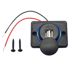 Load image into Gallery viewer, Panel Mount Dual 3.1A Massage Chair Marine Boat Car Bus Seat USB

