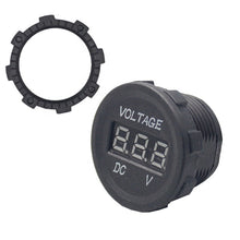 Load image into Gallery viewer, RV Marine Car Vehicles Truck Boat Waterproof, Digital Voltmeter Display
