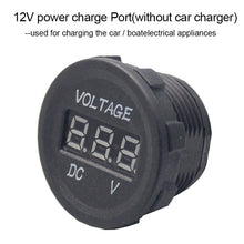 Load image into Gallery viewer, RV Marine Car Vehicles Truck Boat Waterproof, Digital Voltmeter Display
