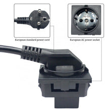 Load image into Gallery viewer, Rich bay RG-02 European Germany waterproof schuko socket outlet snap-in RG-02
