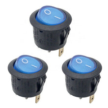 Load image into Gallery viewer, Round rocker switch with red lamp RLEIL power switch RL3-5T105
