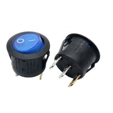 Load image into Gallery viewer, Round rocker switch with red lamp RLEIL power switch RL3-5T105
