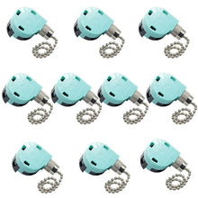 Load image into Gallery viewer, ZING EAR Pull Chain Ceiling Fan Switch 3 Speed 4 Wire ZE-268S6 (Silver) 50PCS
