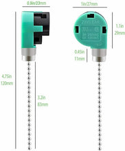 Load image into Gallery viewer, ZING EAR Pull Chain Ceiling Fan Switch 3 Speed 4 Wire ZE-268S6 (Silver) 50PCS
