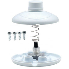 Load image into Gallery viewer, Foot Pedal Push Button On Off Inline Floor Lamp Switch XH-317 White
